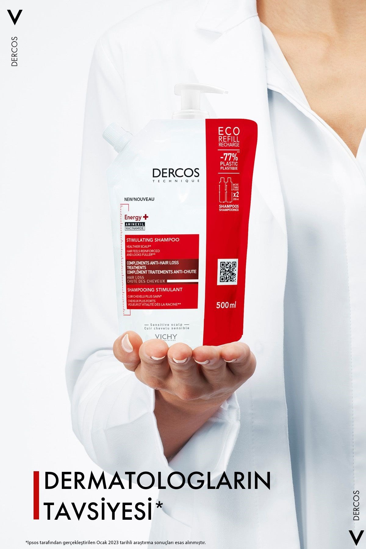 VichyŞAMPUANLARVichy Dercos Energising Saç Dökülmesine Karşı Şampuan 500 ml
