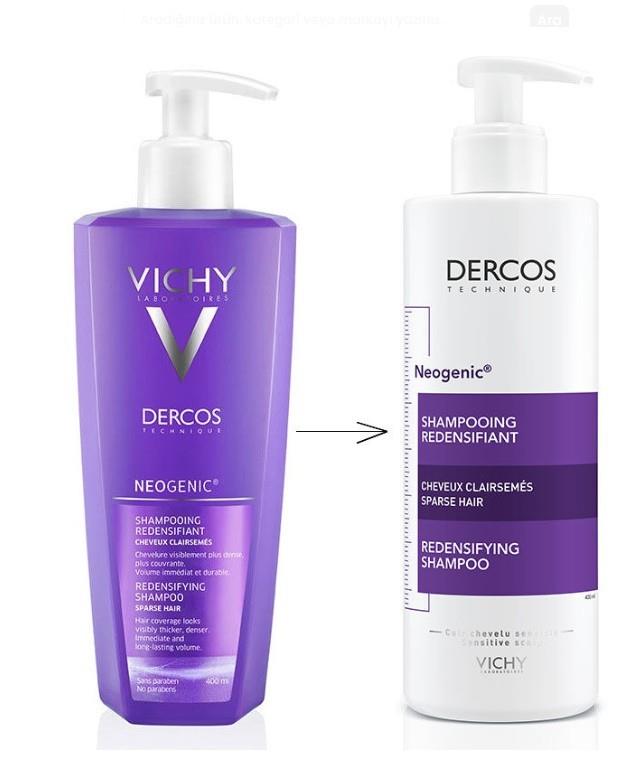 VichyŞAMPUANLARVichy Dercos Neogenic Şampuan 400 ml
