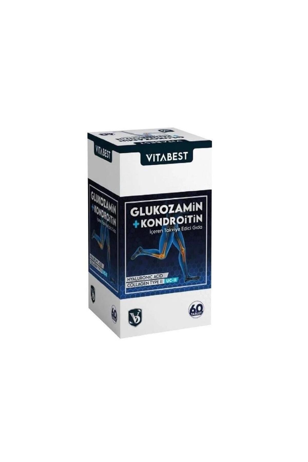 VİTABESTKOLAJENLERVitabest Glukozamin Kondroitin 60 Tablet