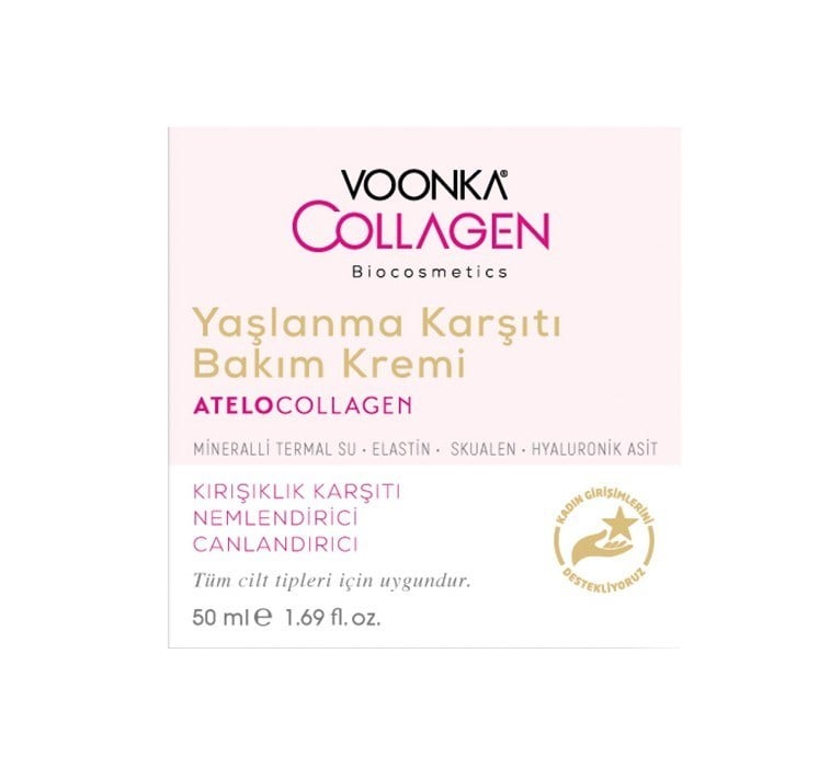 VOONKACİLT BAKIM SETLERİVoonka Biocosmetics Yaşlanma Karşıtı Bakım Kremi 50 ml