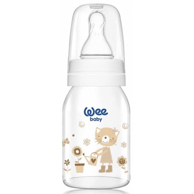 WEEBİBERON VE EMZİKLERWee Baby Cam Biberon No:1 0-6 Ay 125 ml - Beyaz