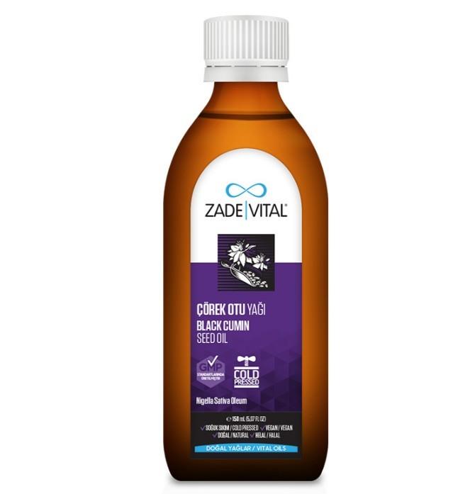 ZADE VİTALOUTLETOUT Zade Vital Çörek Otu Yağı 150 ml - KUTUSUZ