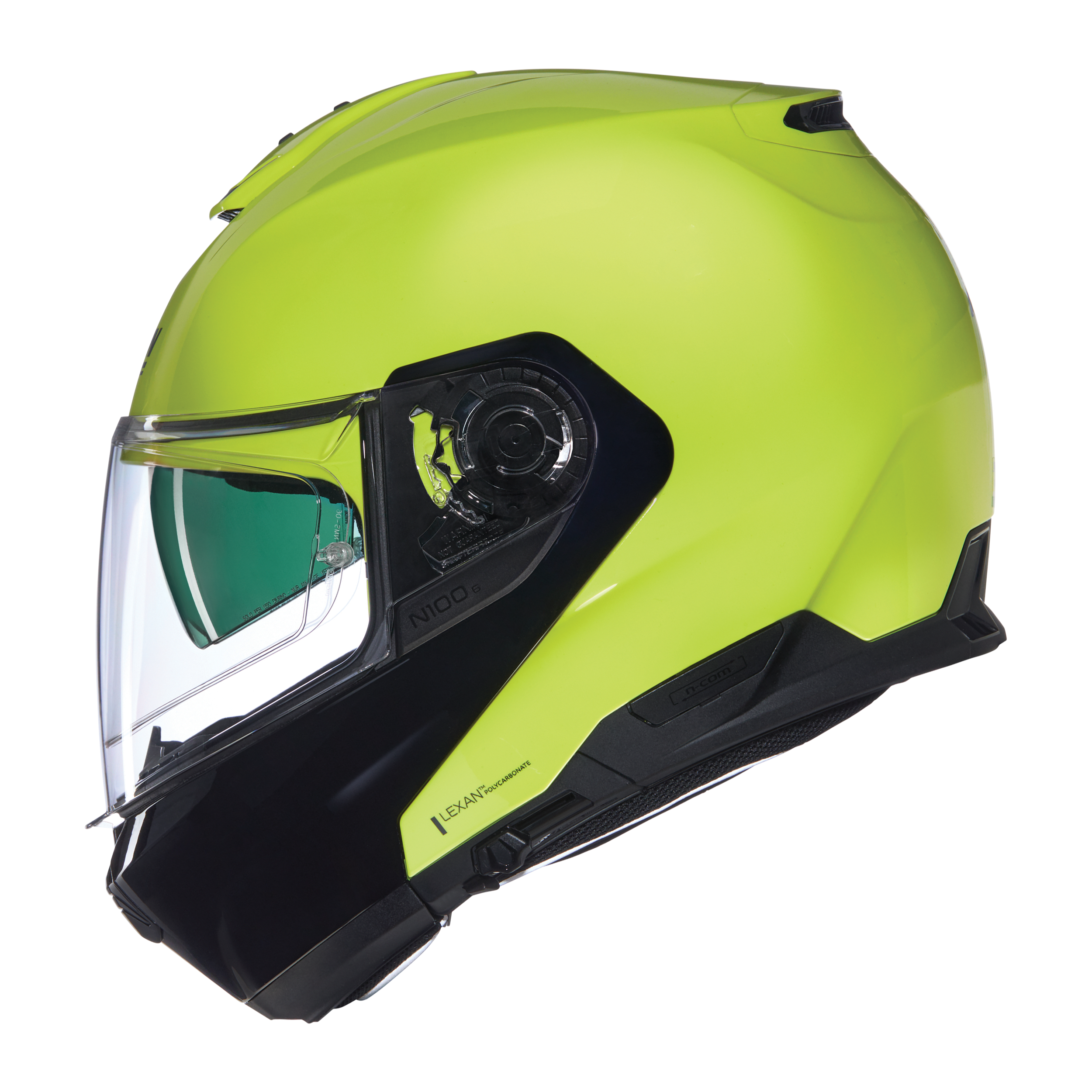 NOLANNOLAN N100-6 MIVEDI 329 ÇENE AÇILIR KASK FLUO SARI