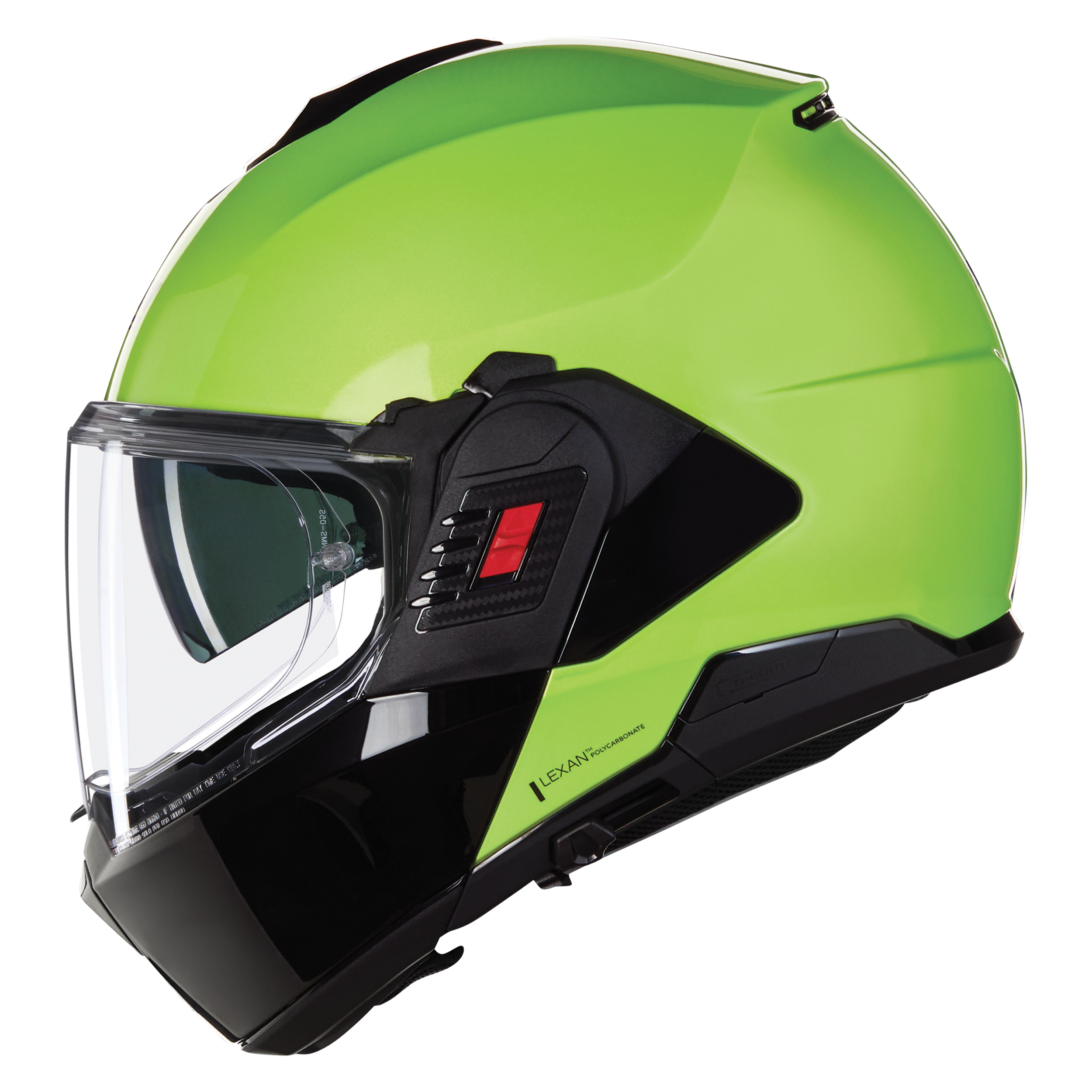 NOLANNOLAN N120-1 MIVEDI 329 FLUO SARI ÇENESİ ARKAYA AÇILIR KASK