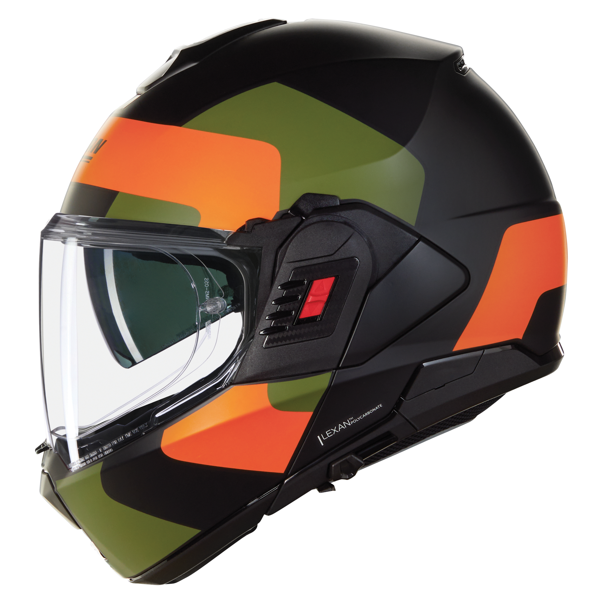 NOLANNOLAN N120-1 OMOCROMO 345 ÇENESİ ARKAYA AÇILIR KASK