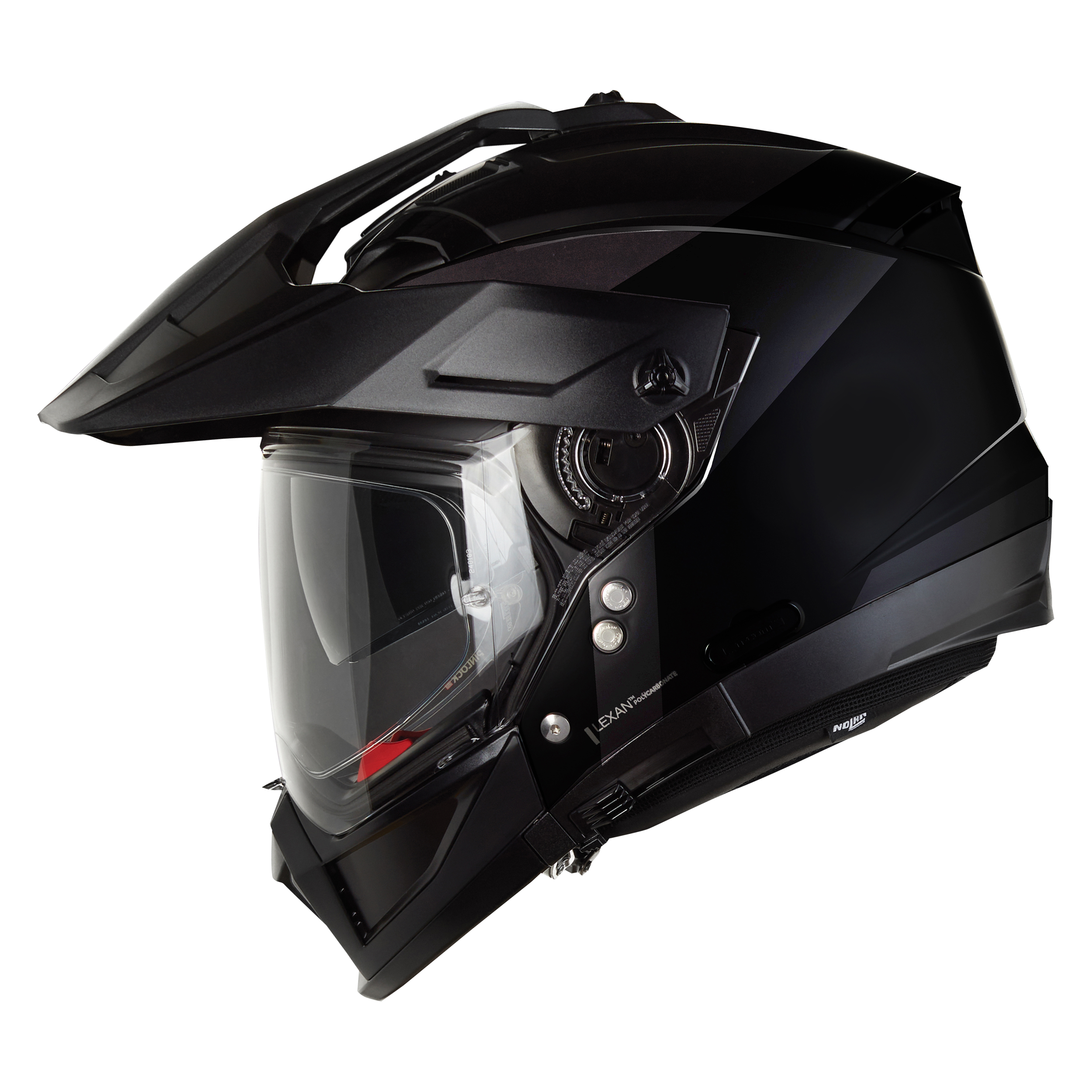 NOLANNOLAN N70-2 X 06 CLASSICO 301 ÇENE ÇIKARILABİLEN TEREKLİ KASK PARLAK SİYAH