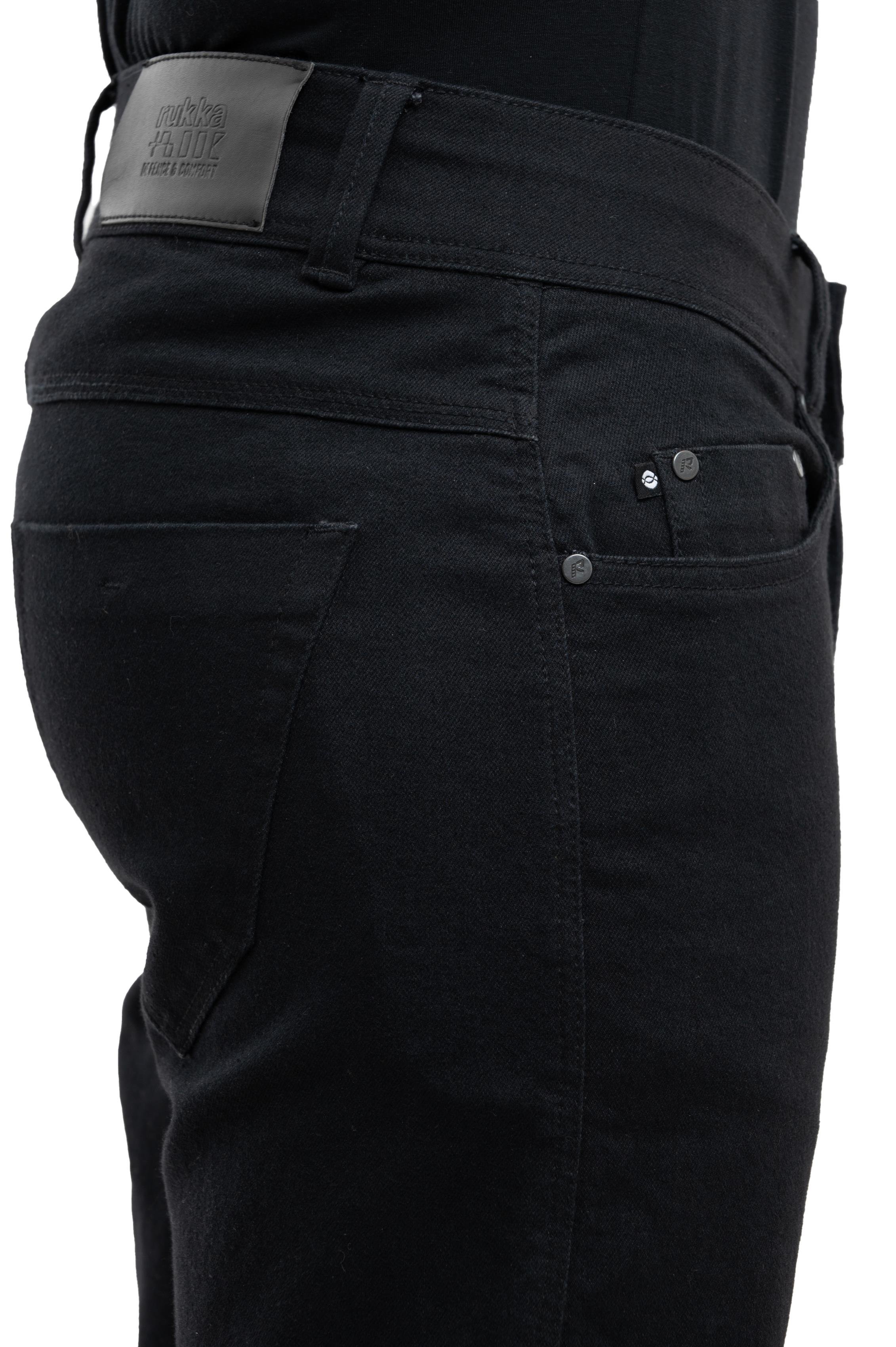 RUKKARUKKA WILDE-R MOTOSİKLET KORUMALI KANVAS PANTOLON SİYAH