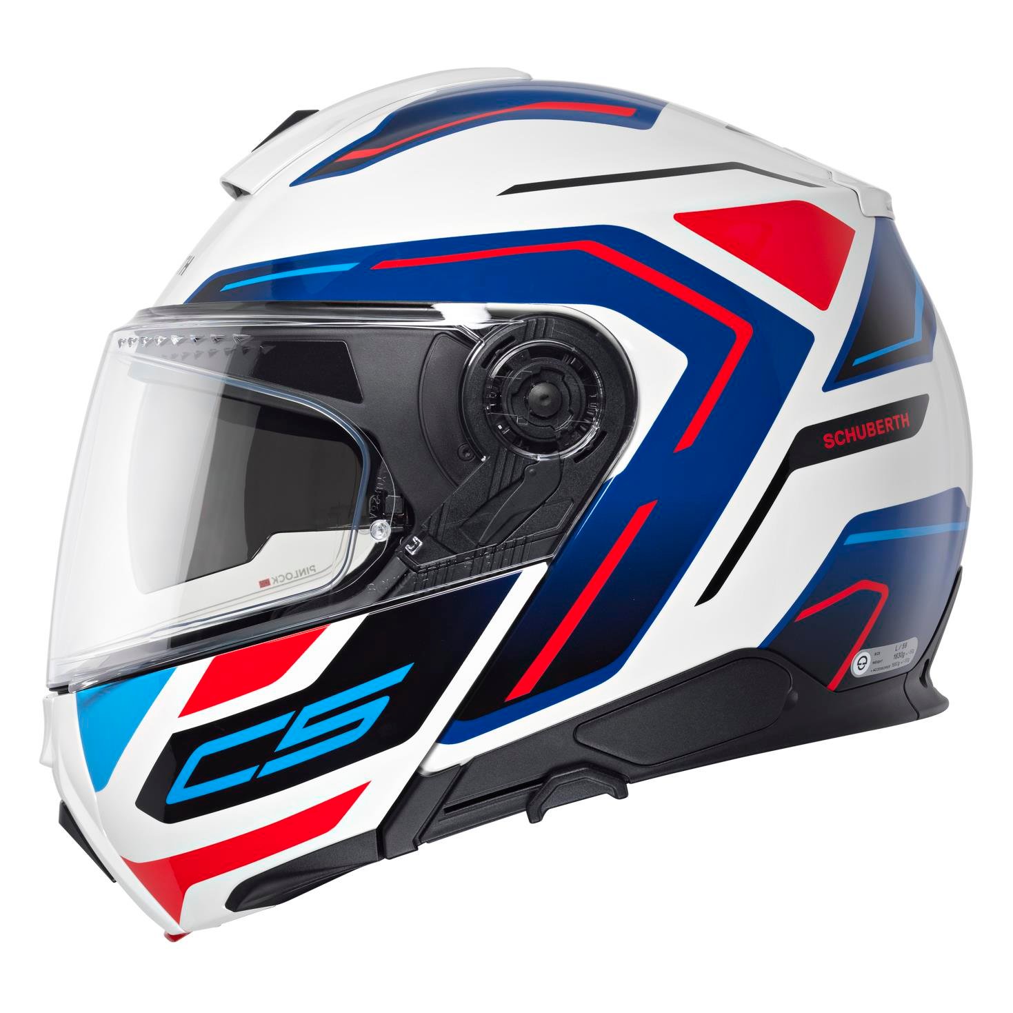 SCHUBERTHSCHUBERTH C5 OMEGA WHITE ÇENE AÇILIR MOTOSİKLET KASKI