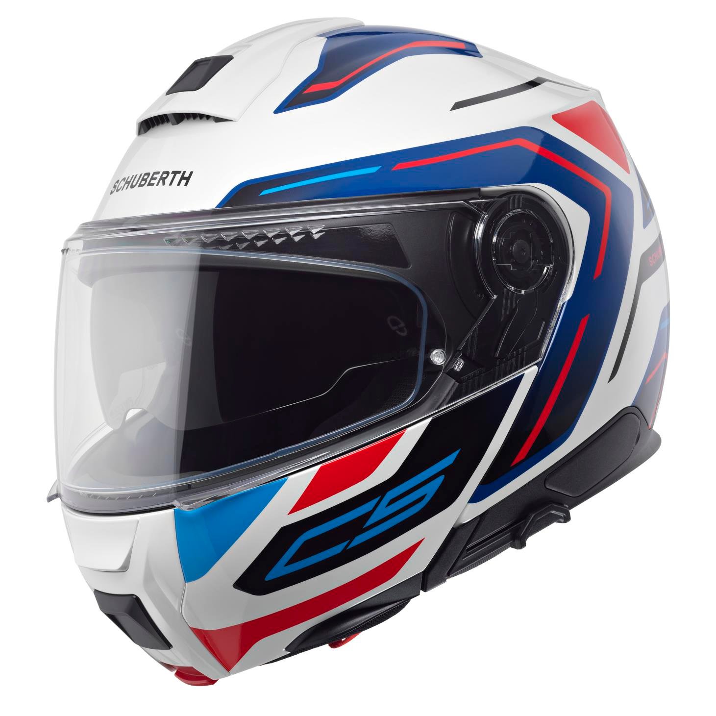 SCHUBERTHSCHUBERTH C5 OMEGA WHITE ÇENE AÇILIR MOTOSİKLET KASKI