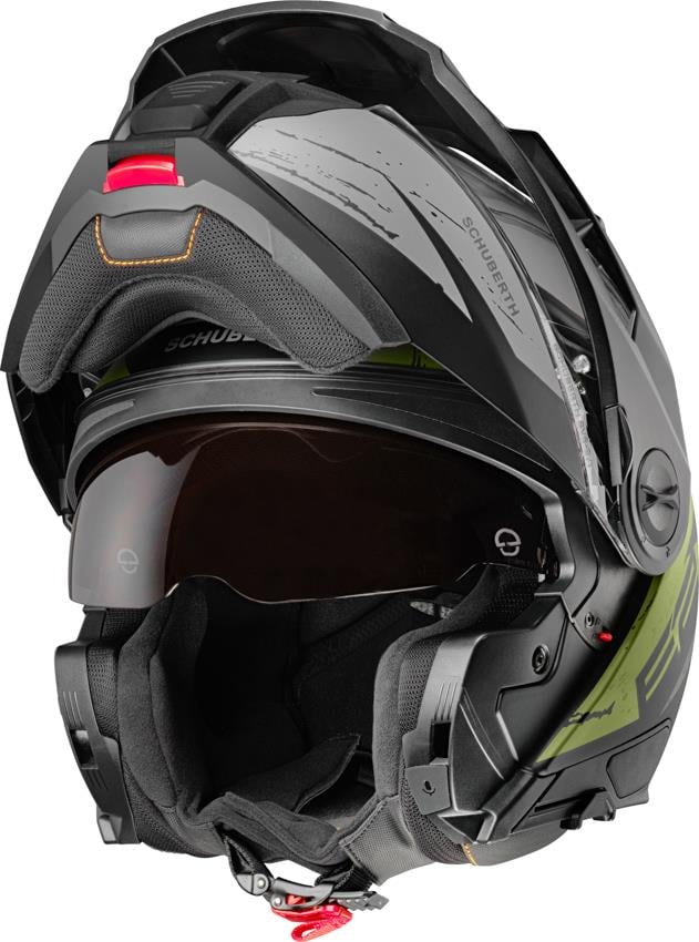 SCHUBERTHSCHUBERTH E2 EXPLORER GREEN