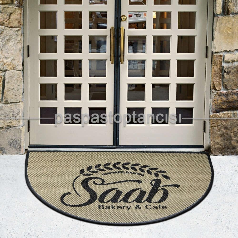 Cafelere Özel Logolu Paspas