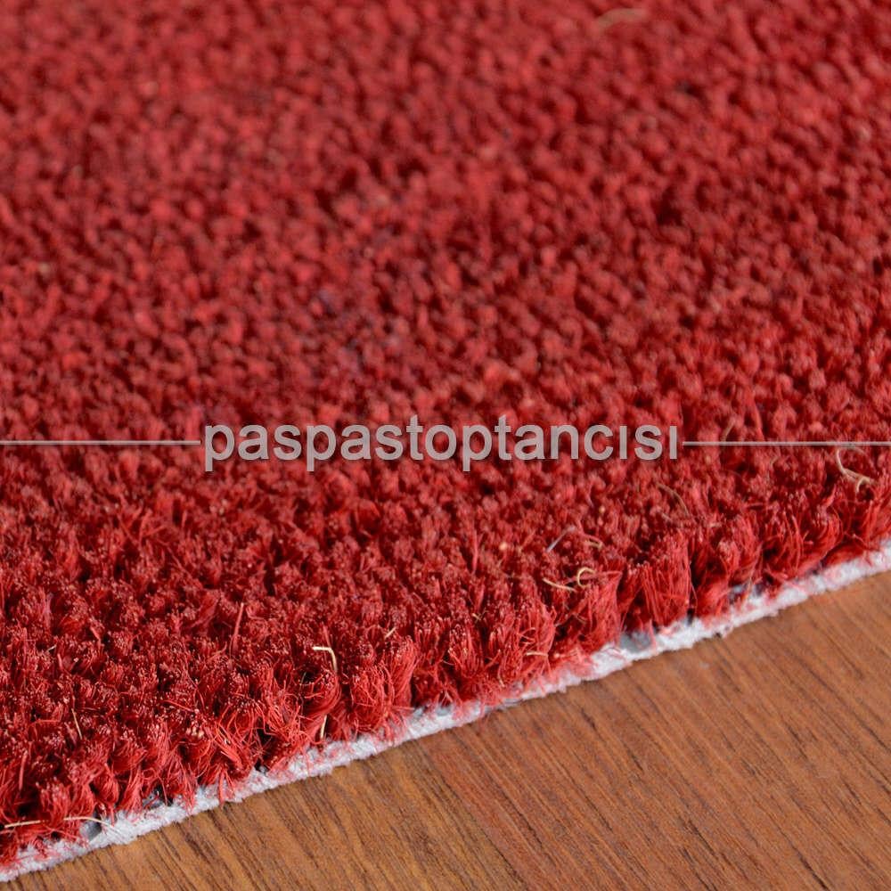 Toptan Rulo Koko Kıl Paspas Pvc Tabanlı Bordo