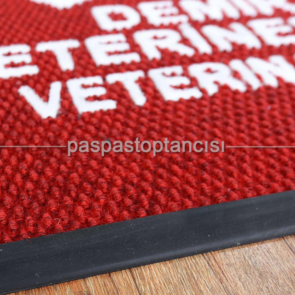 Veteriner Klinikleri için Logolu Paspas