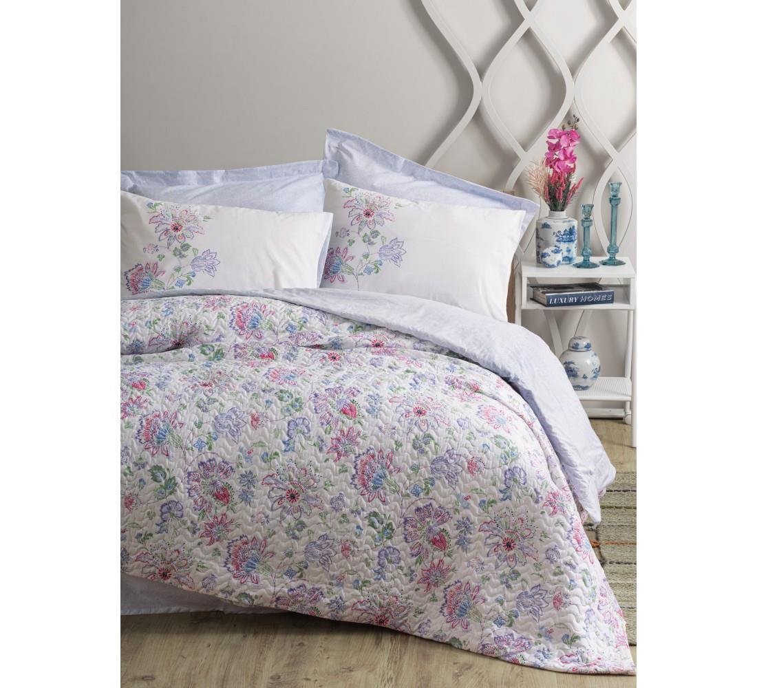 Cotton Box Bohem Çift Kişilik Complete Set Adsila Mavi