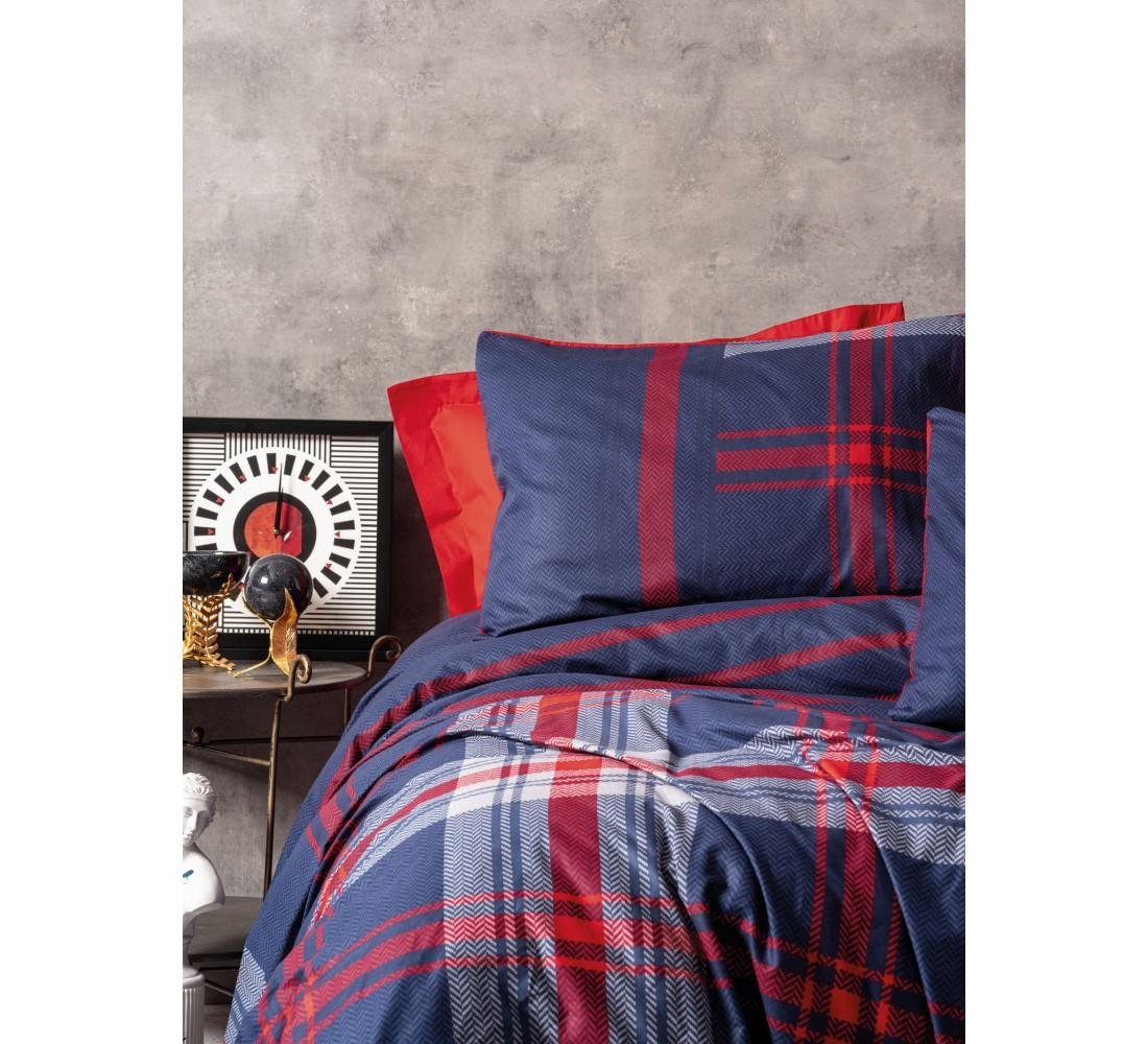 Cotton Box Masculine Çift Kişilik Nevresim Takımı Abel Kırmızı