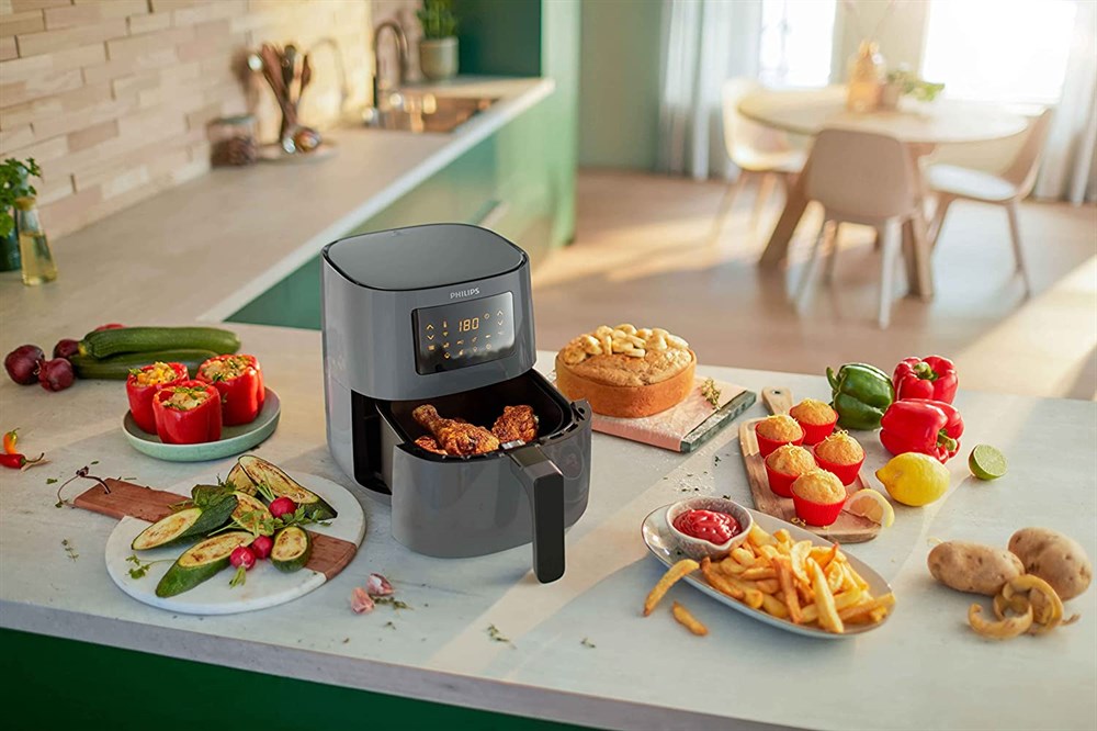 Philips Airfryer HD9255/60 Uzaktan Bağlantılı Fritöz | Ev Dünyası