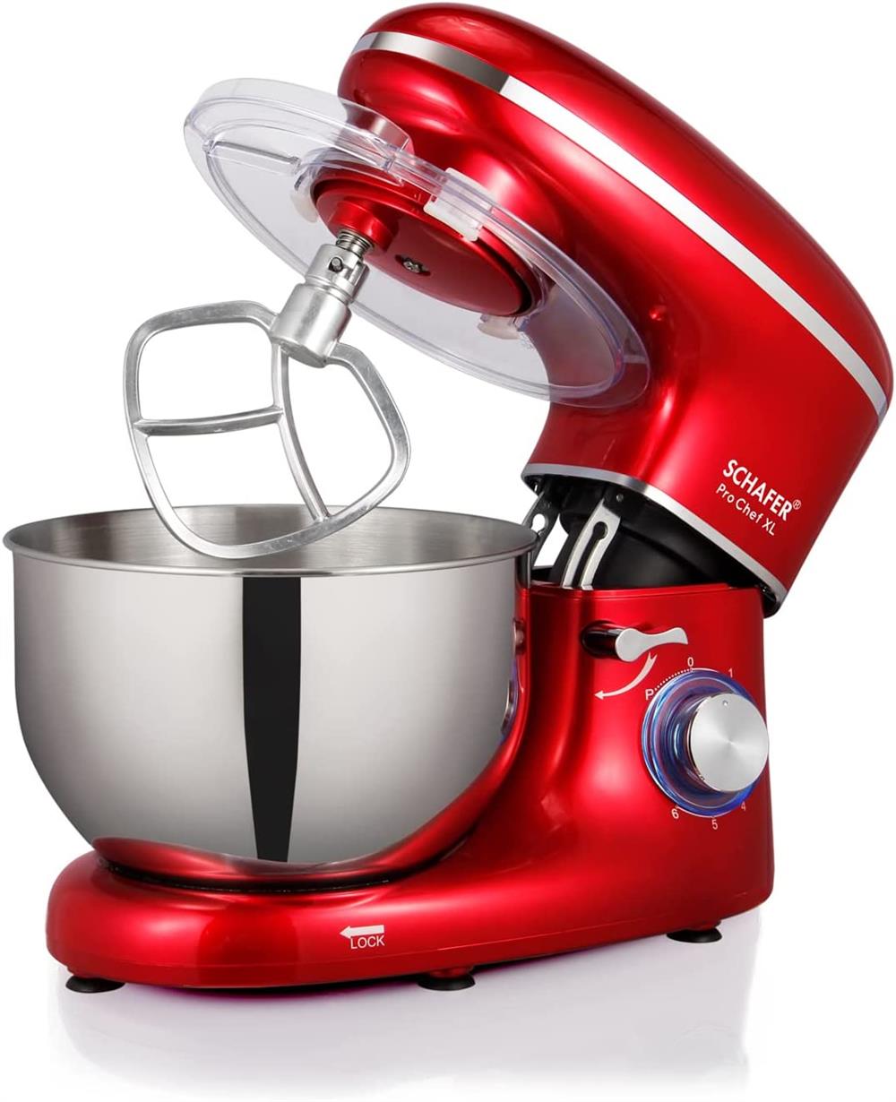 Schafer Prochef XL 5 Lt Kırmızı Stand Mikser