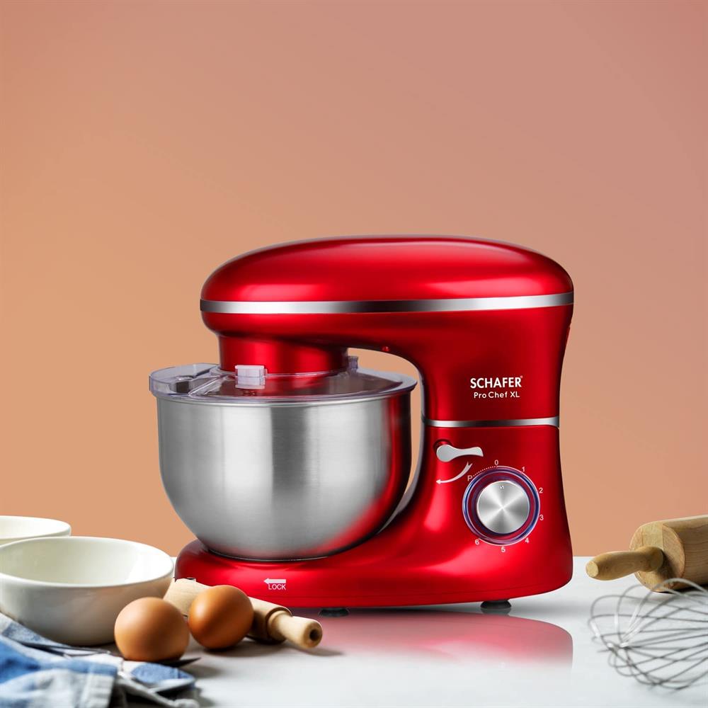 Schafer Prochef XL 5 Lt Kırmızı Stand Mikser