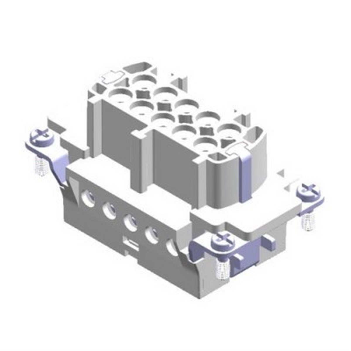 29020
10x16A. PRİZ ÇEKİRDEK MONTAJLI (VİDALI BAĞLANTI)