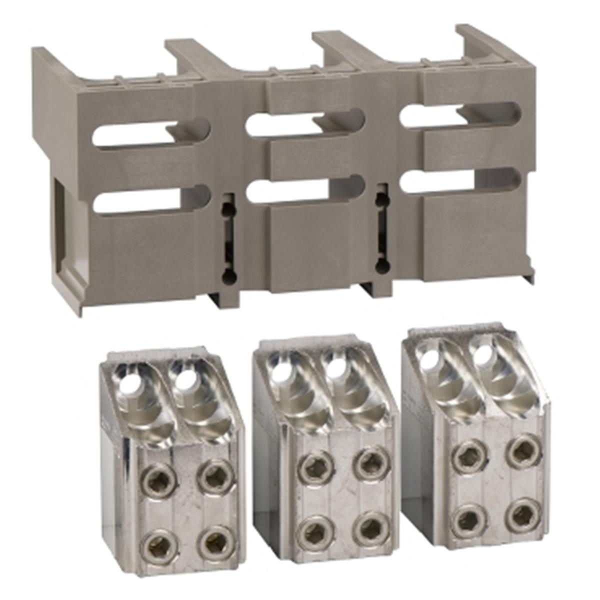 33640
3 konnektör - 4 x 240 mm² için - çıplak kablolar v