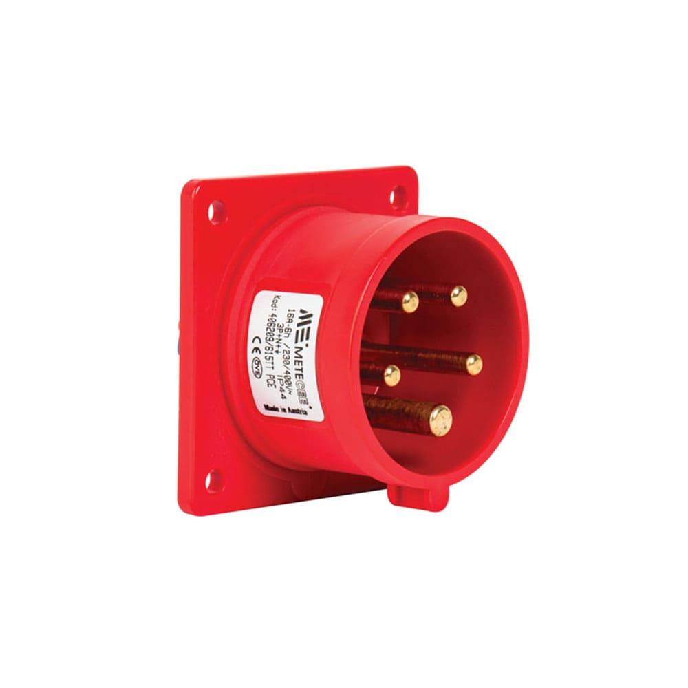 406209VMETE ENERJİ , 406209V , 5x16A. IP44 DÜZ FIS-(Vidalı Bağ.)