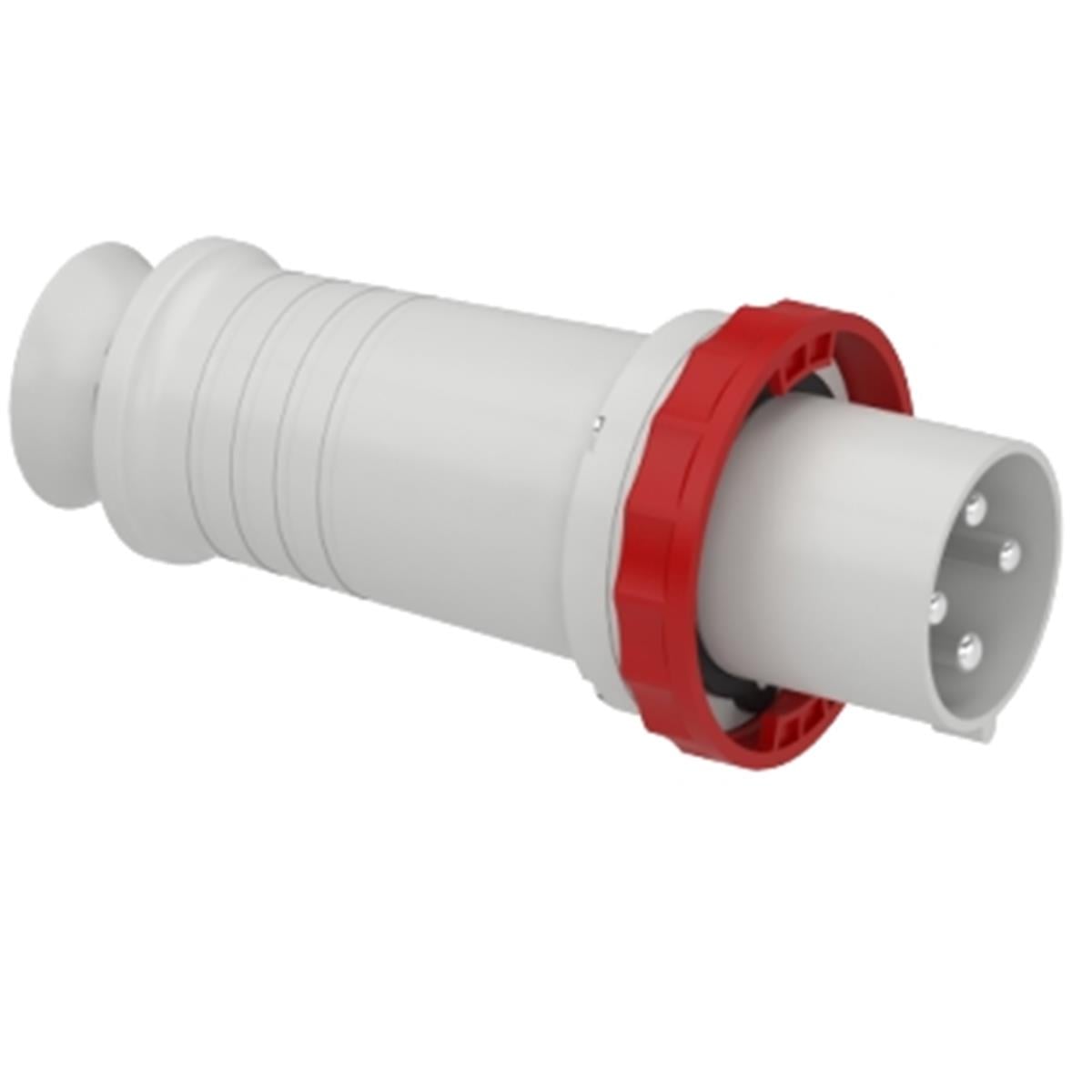 81394
4x125A, trifaze, 3P+T, IP67, VİDALI, Düz Fiş 