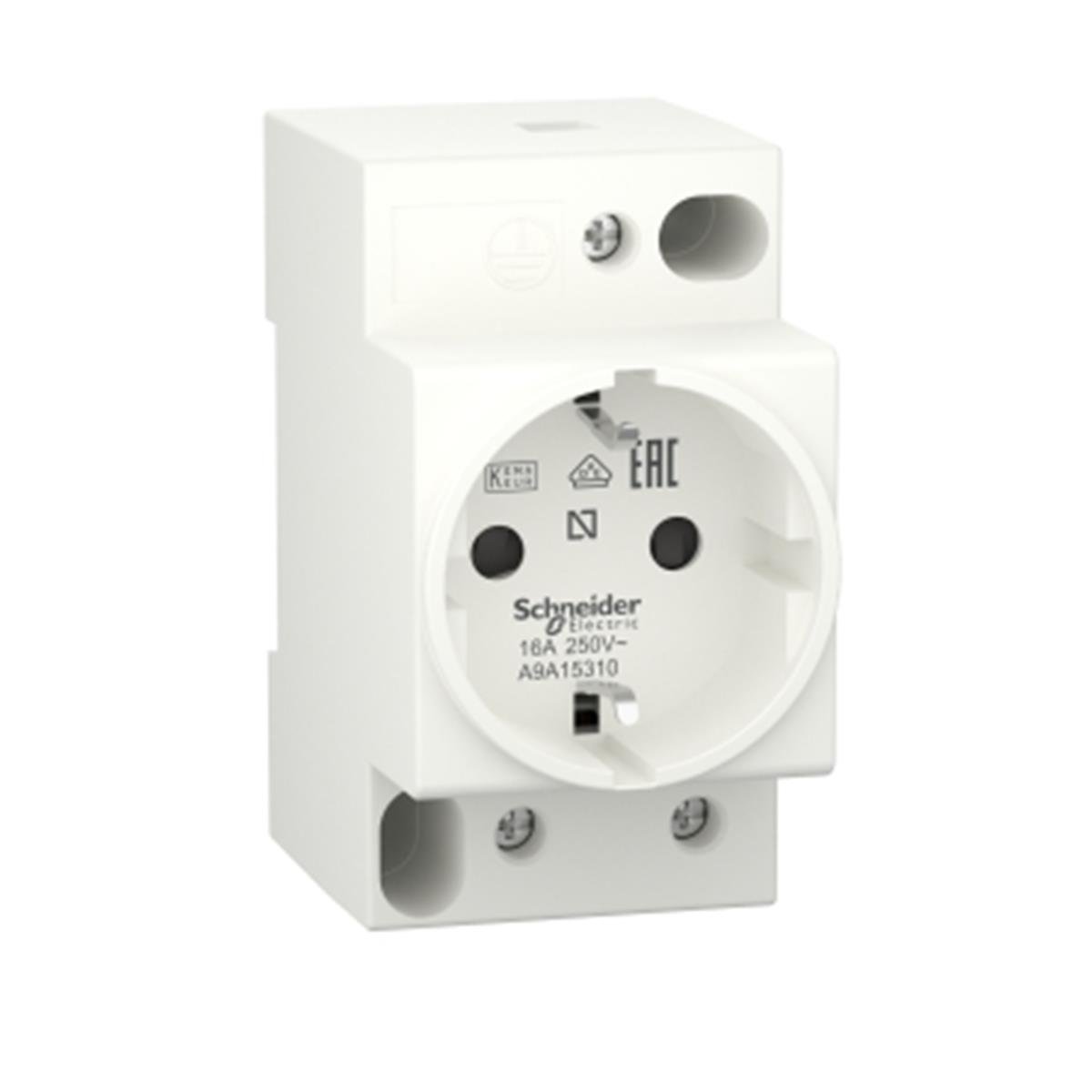 A9A15310
Schneider Electric A9A15310 Dın Soketi İpc - 2P+E - 16A - 250Vac - Ray tipi modüler priz, topraklı priz