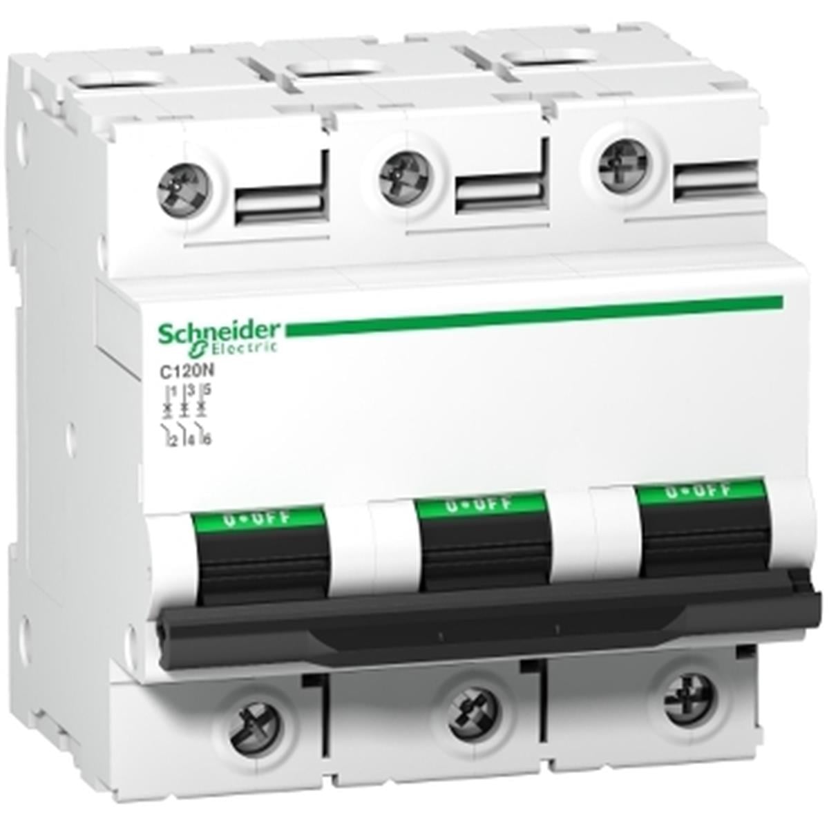 A9N18351
Acti9 C120N 3P 125A, 10kA 415V B eğrisi Minyatür D