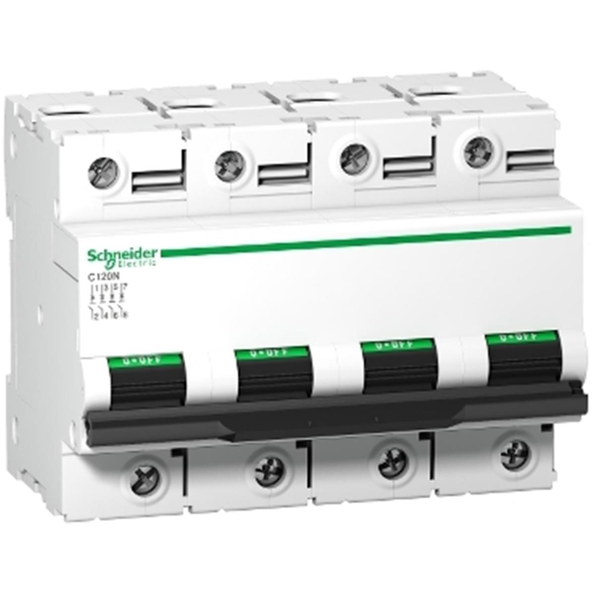 A9N18371
Acti9 C120N 4P 63A, 10kA 415V C eğrisi Minyatür De