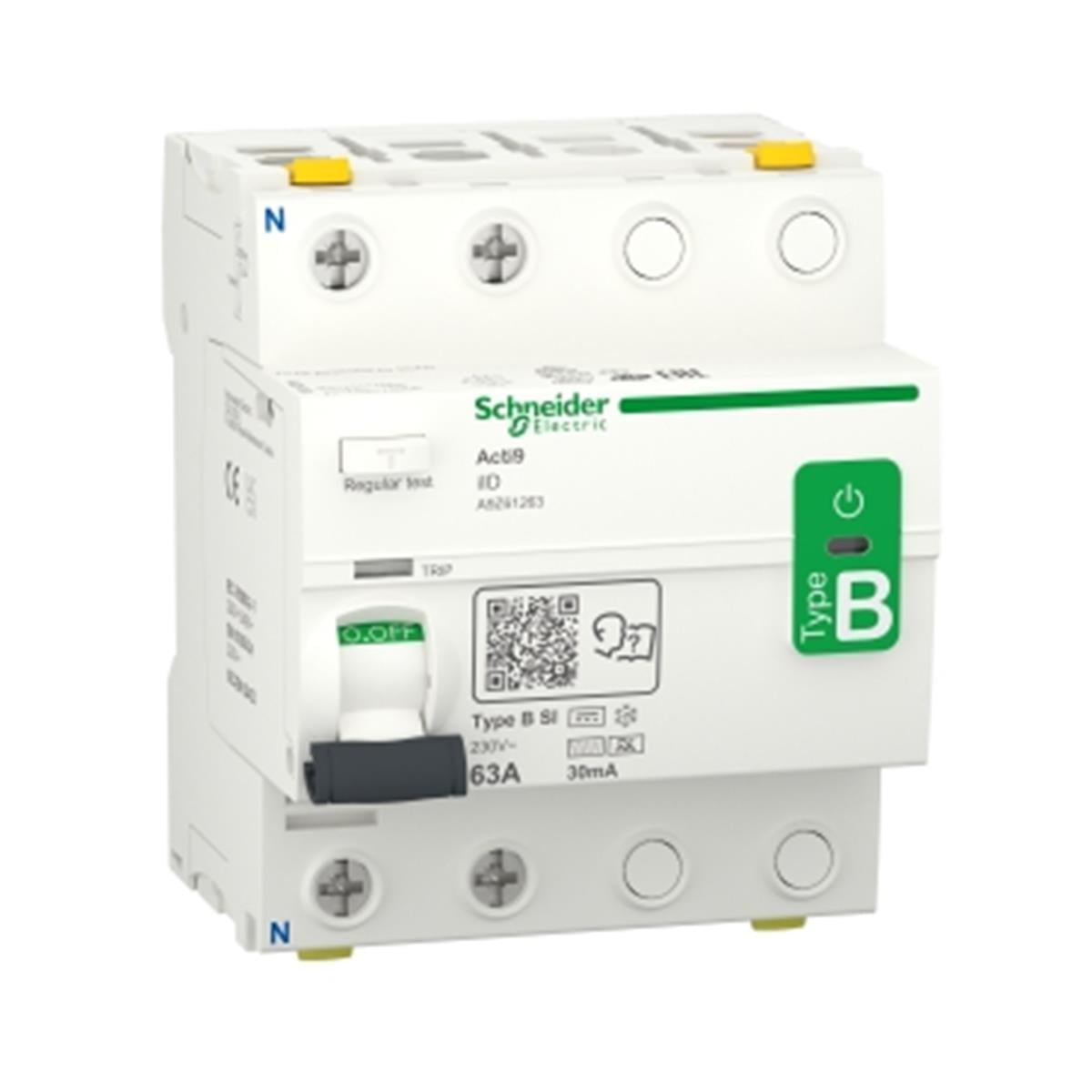 A9Z61263
Acti9 iID 2P 63A 30mA B-SI 