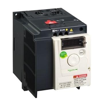 ATV12HU15M2XSchneider Electric , ATV12HU15M2X , 1,5 kW-Bir fazlı 240V Soğutma Ünitesiz  İnverter