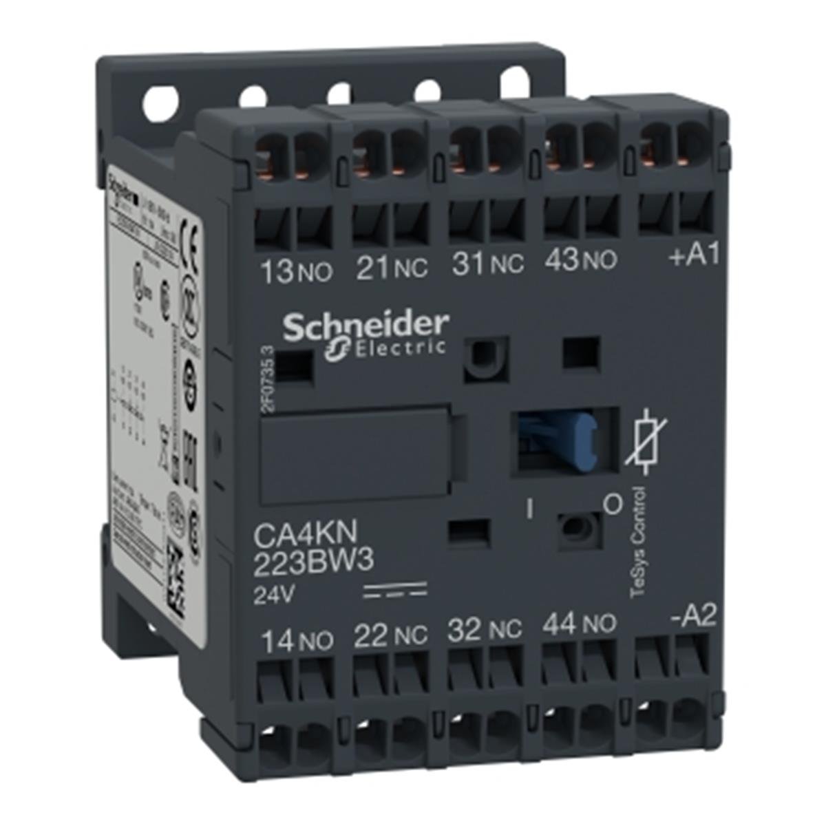 CA4KN223BW3
TeSys K Yardımcı Kontaktör 24VDC-DüşTük 2NA2NK