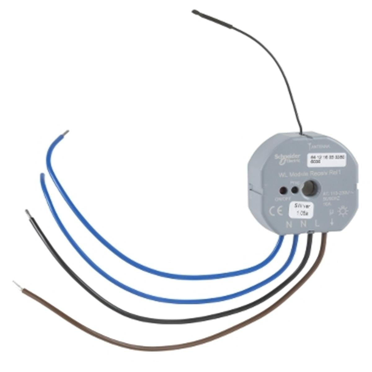 CCT1A031
Unica Wireless RF universal alıcı röle - 10A