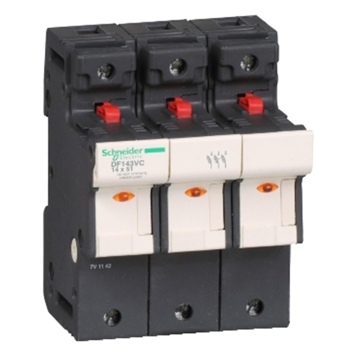 DF143VC
TeSys DF Sigorta Yuvası 3P 50A 14x51mm
