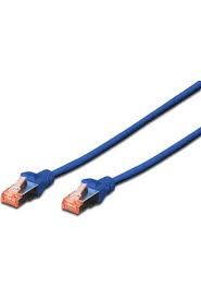 DK-1644-0025/BLDIGITUS DK-1644-0025/BL 0,25m CAT6 PATCH KABLO-SİYAH-BLENDAJLI
