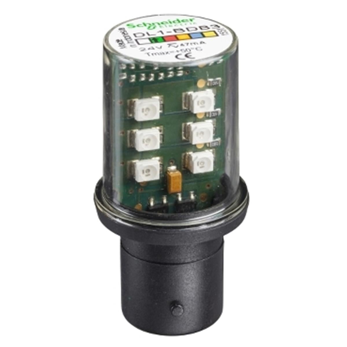 DL1BDB3
BA 15d tabanlı yeşil LED 24VAC