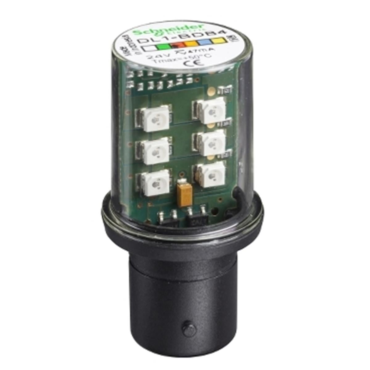 DL1BDB4
BA 15d tabanlı kırmızı LED 24VAC