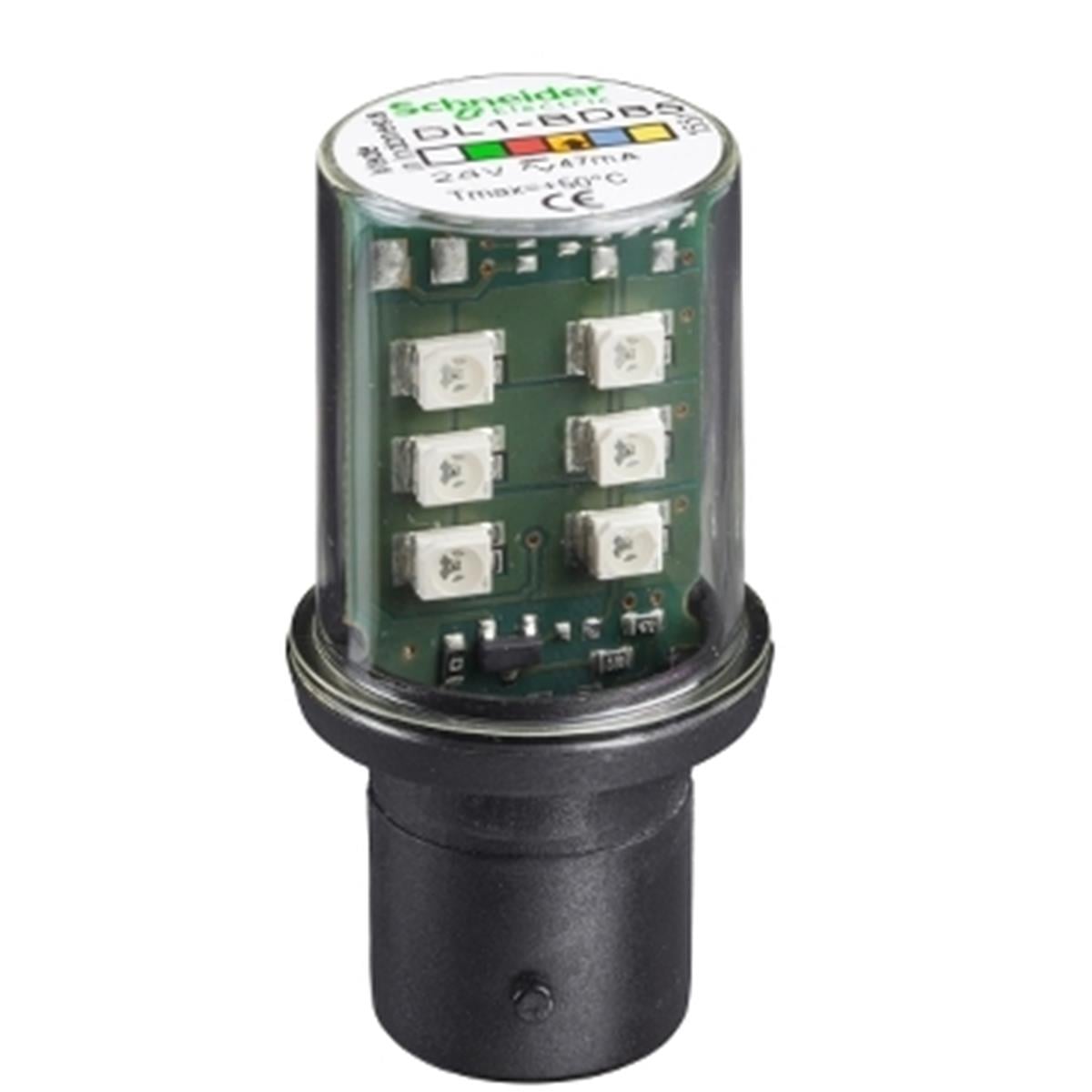 DL1BDB5
BA 15d tabanlı turuncu LED 24V