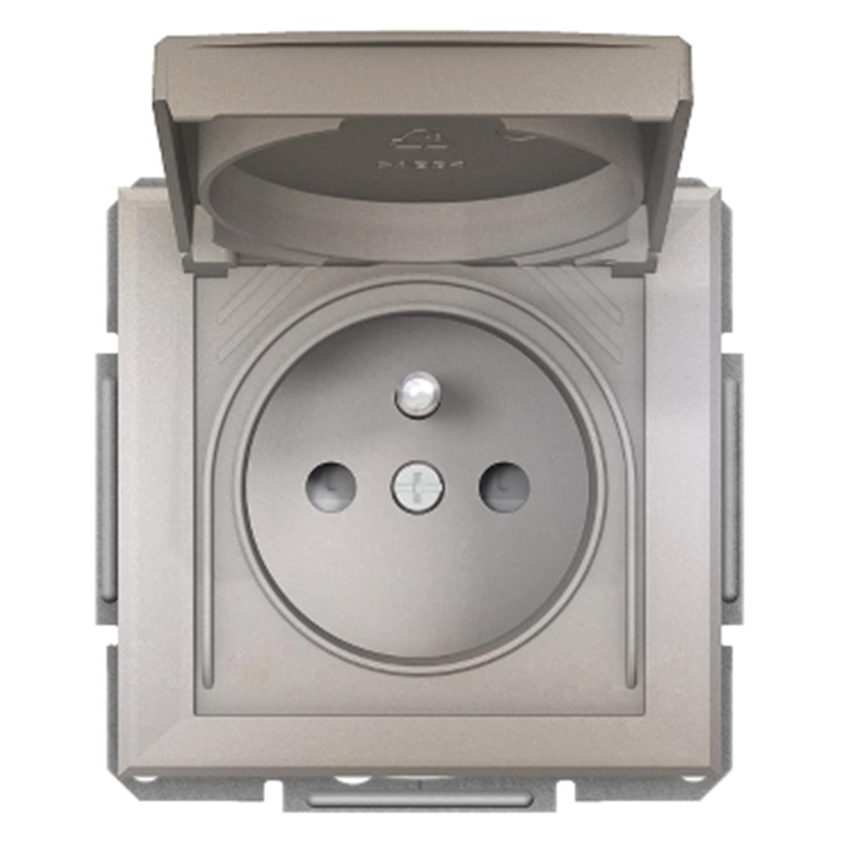 EPH2800669
Asfora Plus Kapaklı IP44 UPS Priz Bronz, vidalı, ç