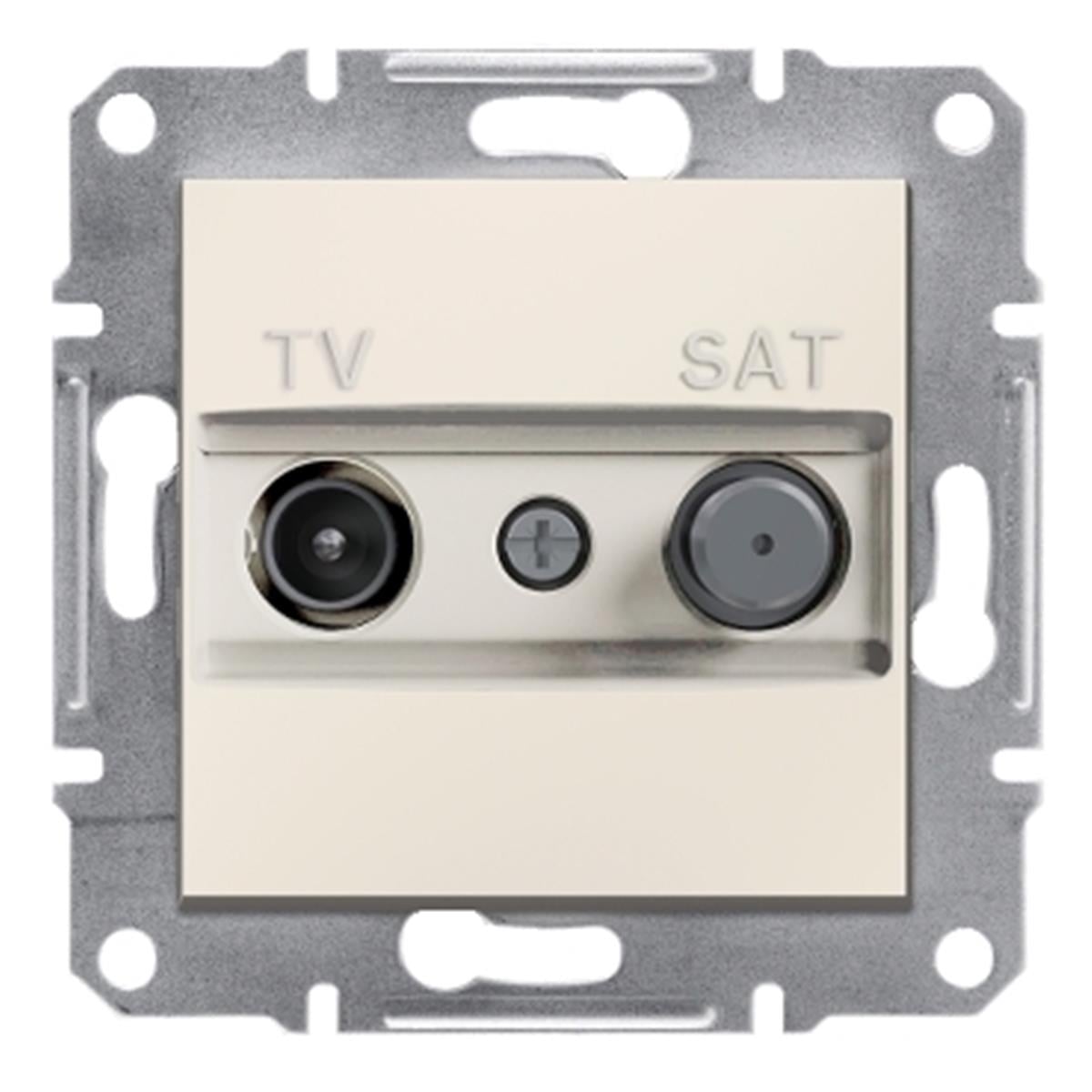 EPH3470323
Asfora TV - SAT Prizi, geçişli, F tipi, 8 dB, ikil