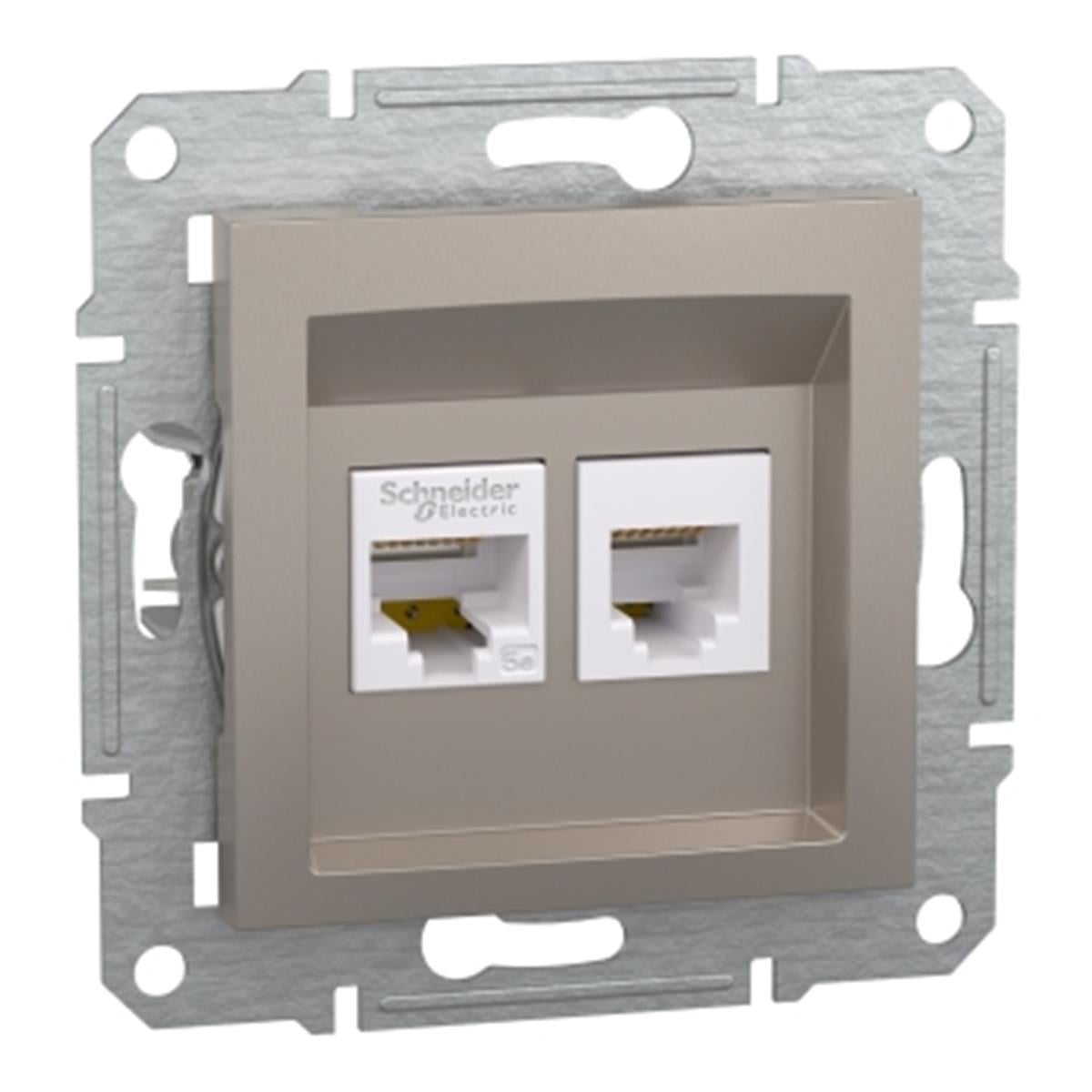 EPH4900169
Asfora RJ45 CAT5E STP RJ12,Bronz