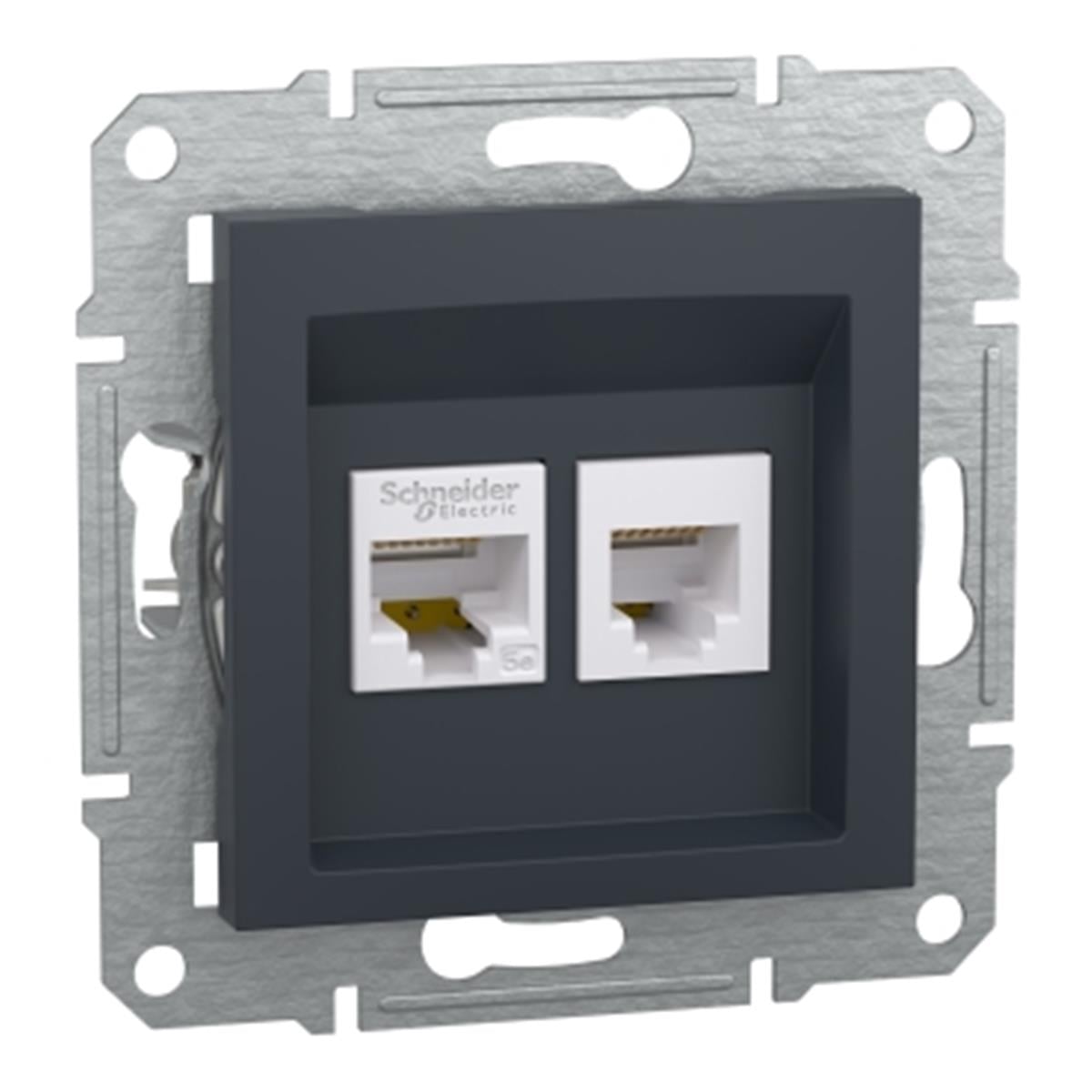 EPH4900171
Asfora RJ45 CAT5E STP RJ12,Antrasit