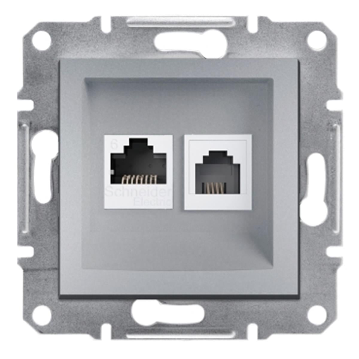 EPH5200161
Asfora RJ45 CAT6 UTP RJ11,Alüminyum