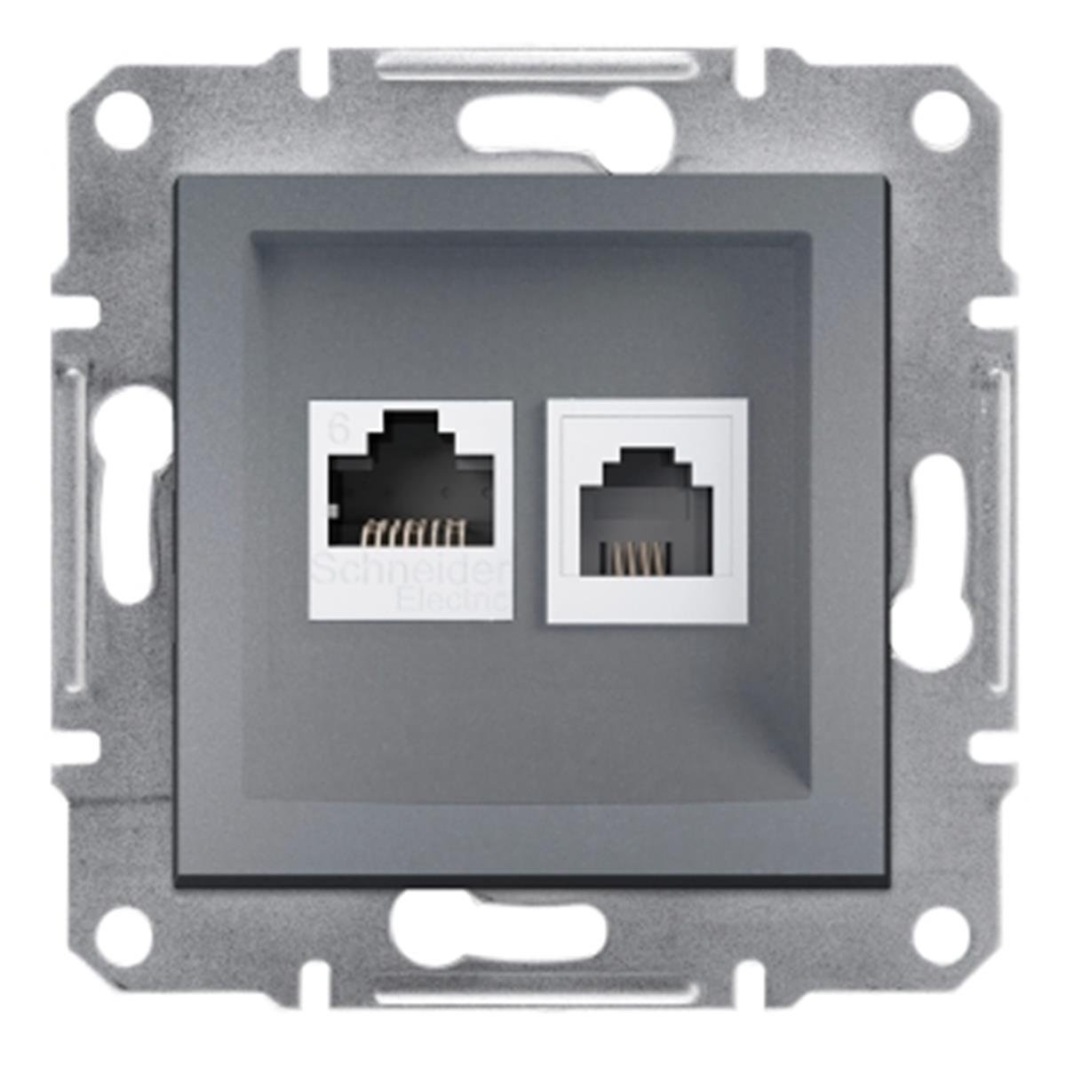 EPH5200162
Asfora RJ45 CAT6 UTP RJ11,Çelik