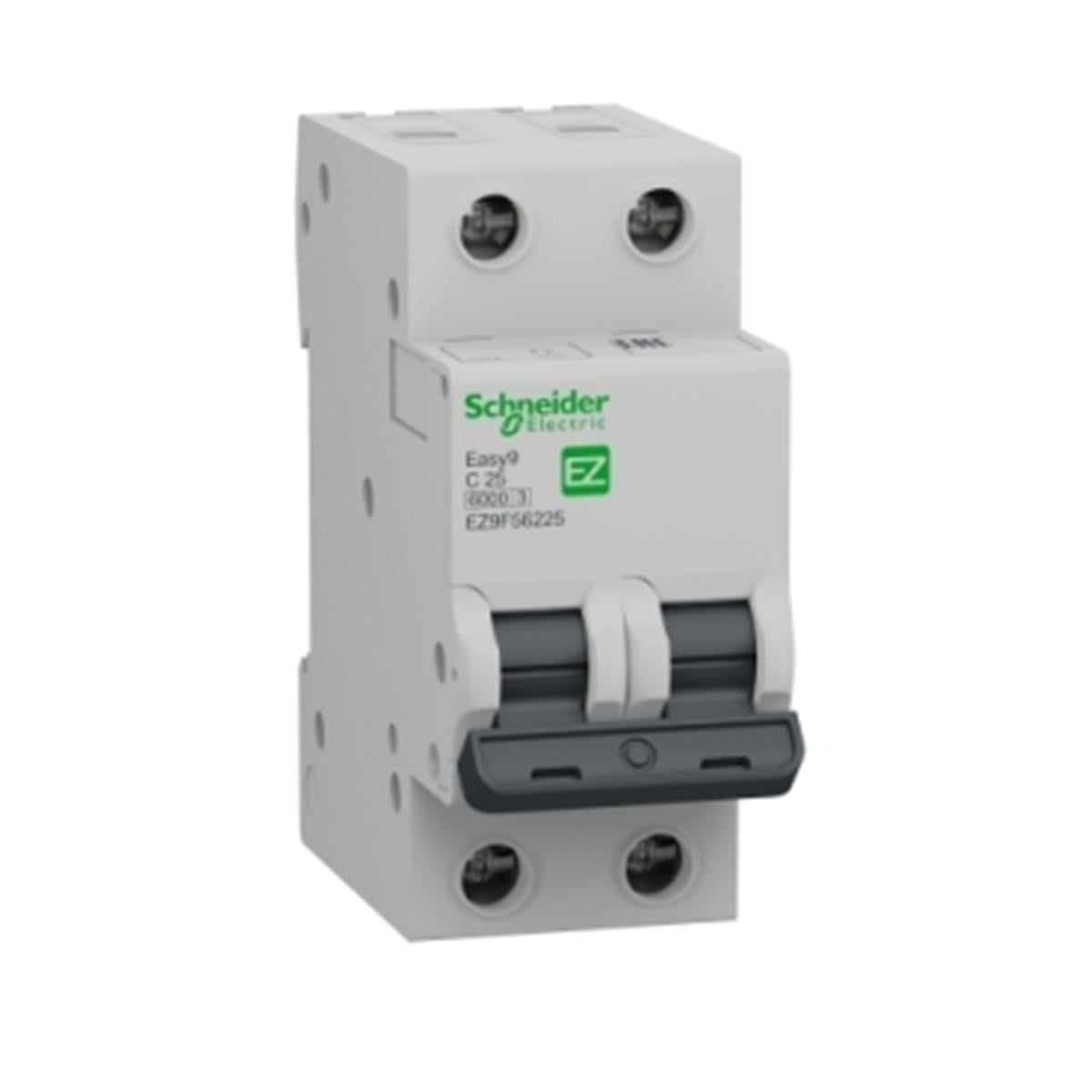 EZ9F56225
Easy9 2P 25A, 6kA C Eğrisi Otomatik Sigorta