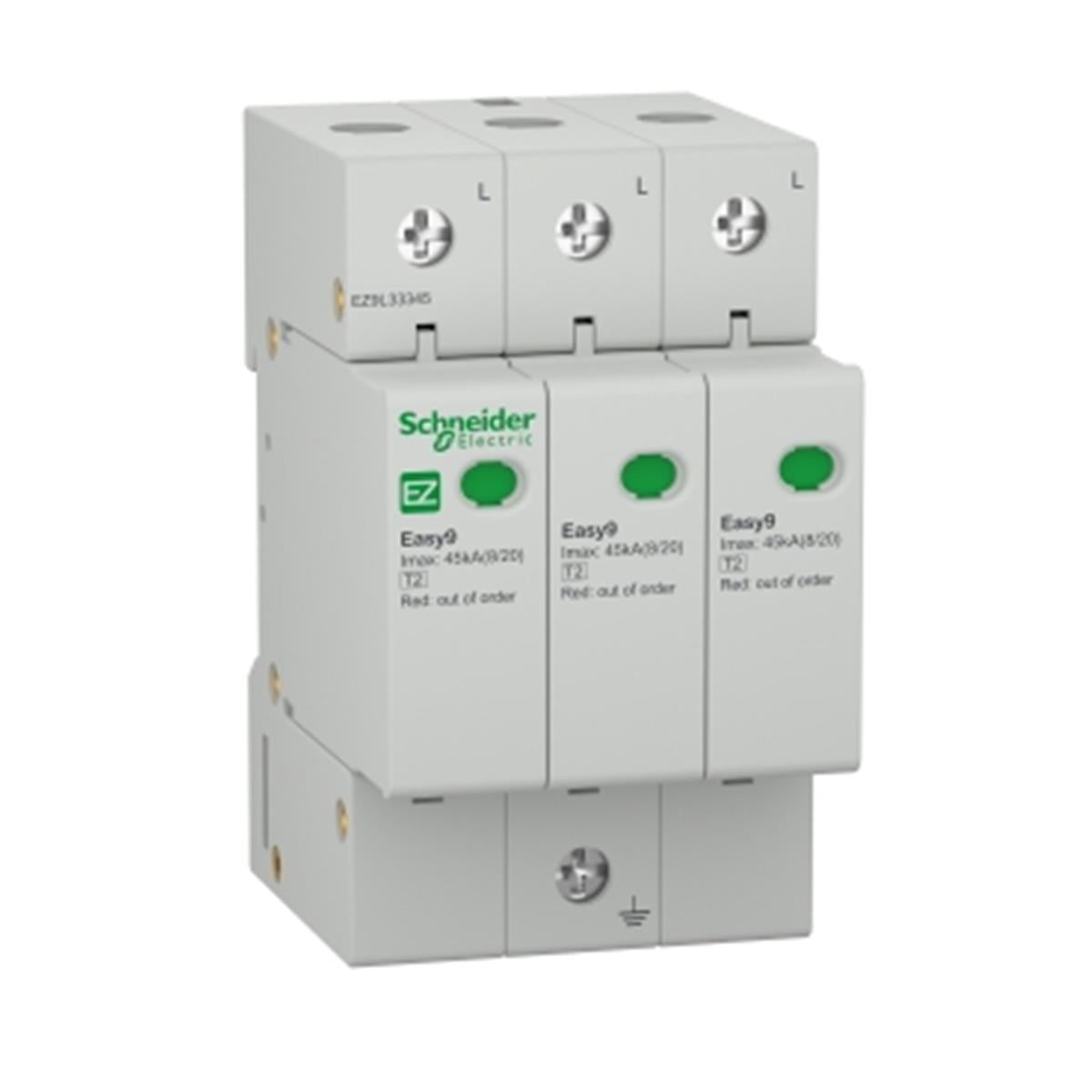 EZ9L33345
Easy9 Parafudr T2 3P  45KA 400V