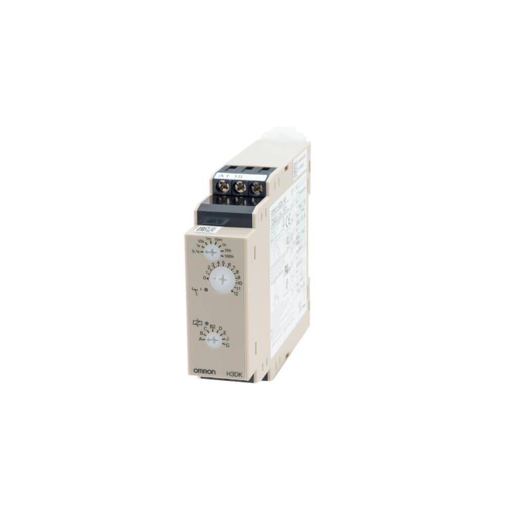H3DK-M2 24-240VAC/DCzaman rölesi,DIN ray montajlı,çoklu zaman aralığı,çok modlu zaman rölesi,