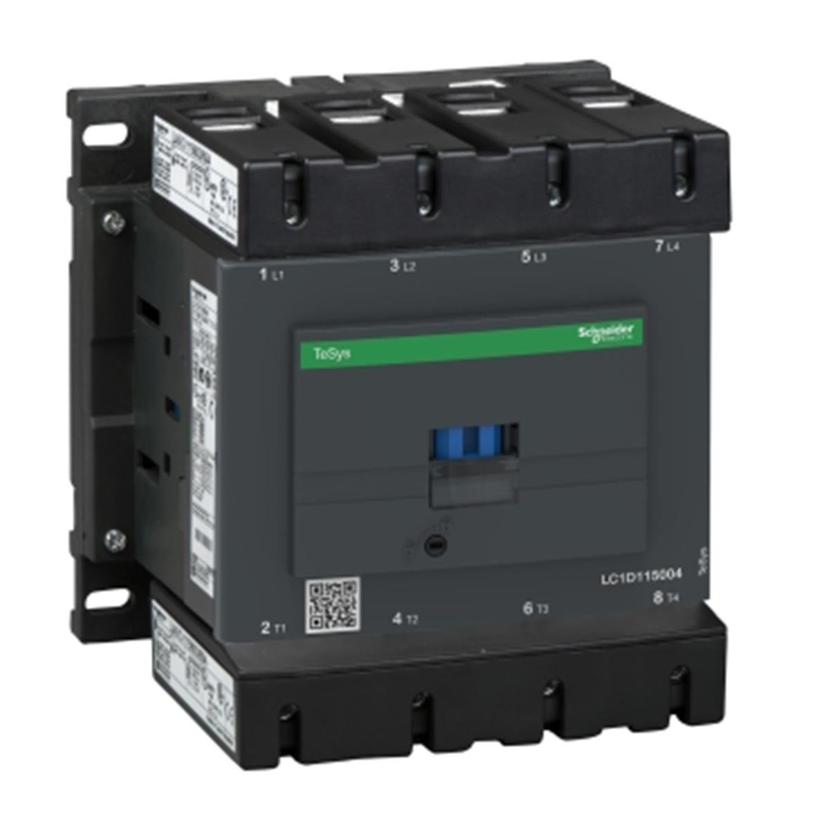 LC1D115004ED
Tesys D Kontaktör - 4P(4 Na) - Ac-1 - <Lt/>= 440 V