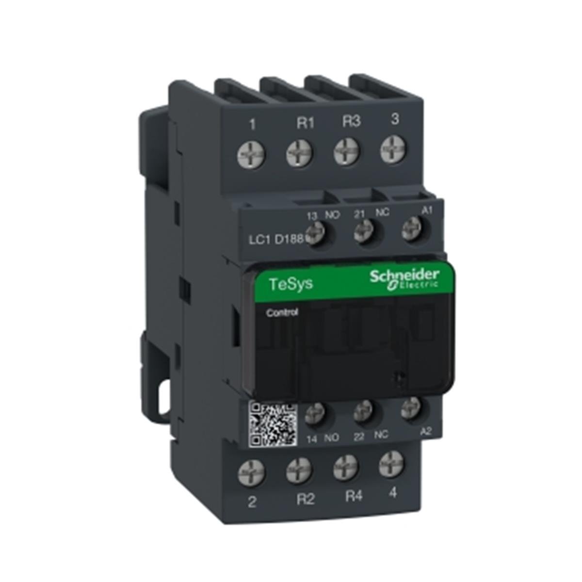 LC1D188E7
TeSys D Kontaktör 4P 32A AC1 48VAC 2NA2NK