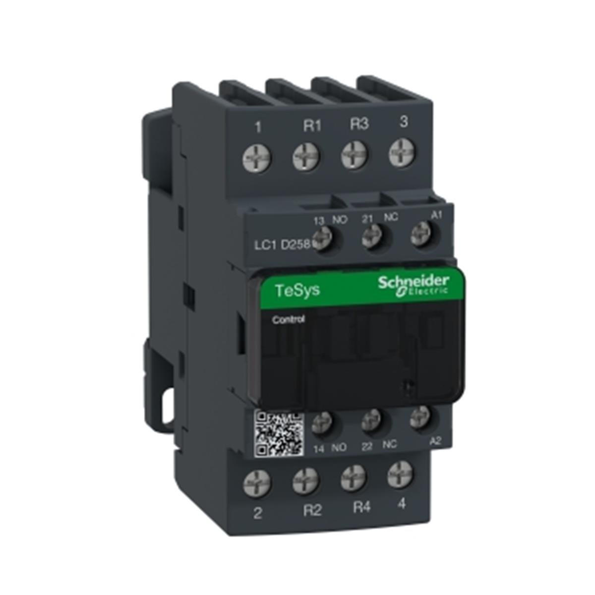 LC1D258P7
TeSys D Kontaktör 4P 40A AC1 230VAC 2NA2NK
